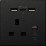 M2K PD130G-B GaN 30W Type-C/USB 電制 (Gan30W單蘇) (黑色)